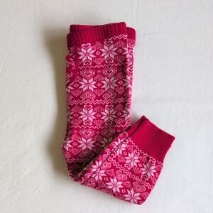 george fair isle knit sweater leggings red 12-18 months baby girl